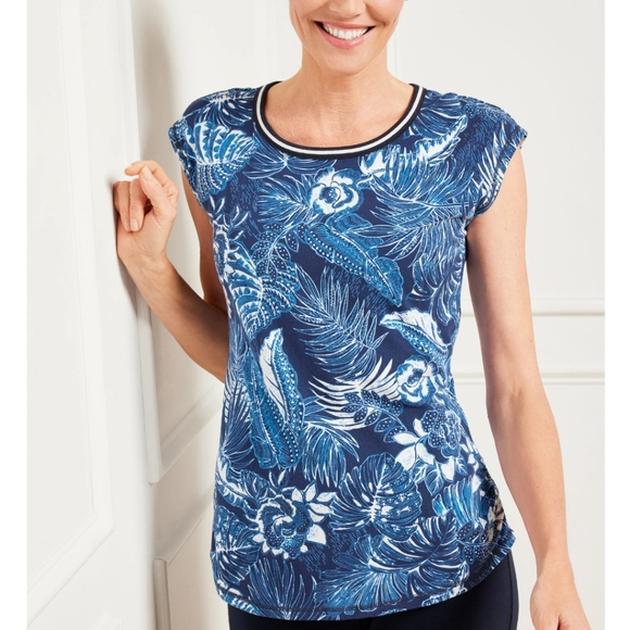 Ruched Side Active Tee NWT - Picture 1 of 7